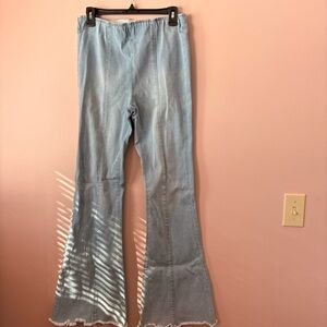 💚Ashley Mason Sky Blue Denim Bell Bottom Jeans